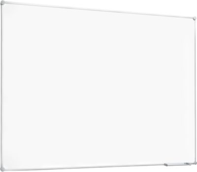 Whiteboard 2000 MAULpro, weiß kunststoffbeschichtet, Rahmen alusilber, 1200 x 1800 mm