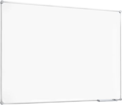 Whiteboard 2000 MAULpro, weiß kunststoffbeschichtet, Rahmen alusilber, 1500 x 1000 mm