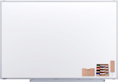 Whiteboard Legamaster PROFESSIONAL, Höhe 1000 mm, Breite 1500 mm, mit umfangreichem Zubehör