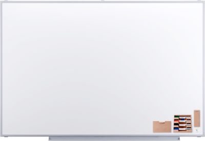 Whiteboard Legamaster PROFESSIONAL, Höhe 1200 mm, Breite 1800 mm, mit umfangreichem Zubehör
