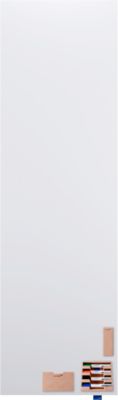 Whiteboard-Module Legamaster “Wall-Up”, rahmenlos, magnethaftend, B 595 x H 2000 mm, weiß, mit umfangreichem Zubehör