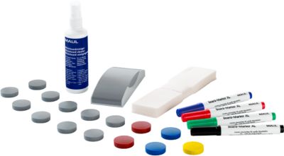 Whiteboard Zubehör MAUL Standard, Set: 31-teilig, geeignet für alle Whiteboards