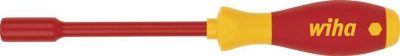 WIHA Sechskantsteckschlüssel 322 Modell 00856, SW 5,5 mm, Klingen-L. 125 mm, VDE isoliert, CV-Stahl, SoftFinish® Griff