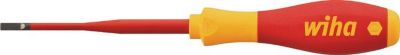 WIHA VDE-Schraubendreher 3201 slimFix, Schneide B 3,5 mm, Klinge L 100 mm, isoliert, IEC 60900 geprüft