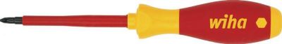 Wiha VDE-Schraubendreher 321N, PH 0, Klingenlänge 60 mm, IEC 60900 geprüft, Chrom-Vanadium-Molybdän-Stahl