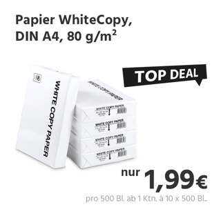 Kopierpapier WhiteCopy