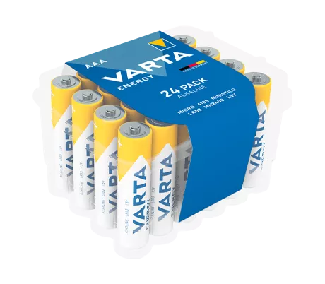 VARTA Batterien Energy, Micro AAA, 1,5 V, 24 Stück
