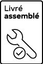 Livré assemblé