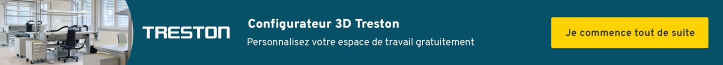 3D Configurateur 3D Treston. Personnalisez votre espace de travail gratuitement. Je commence tout de suite