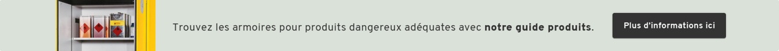 Guide  produits armoires de s&eacute;curit&eacute;