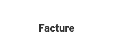 mode de paiement facture