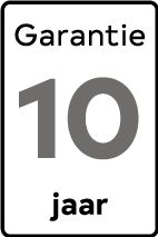 10 jaar garantie