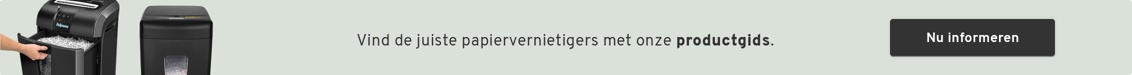 Vind de juiste papiervernietigers met onze productgids