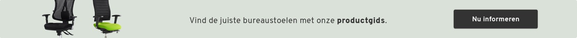 Vind de juiste bureaustoel met onze productgids