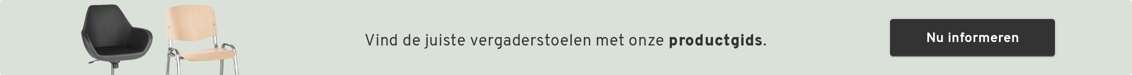Vind de juiste vergaderstoelen met onze productgids