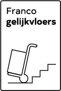 Franco levering op gelijkvloers