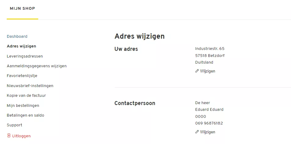 Mijn Shop
