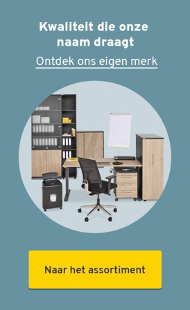 Kwaliteit die onze naam draagt. Ontdek ons eigen merk. Naar het assortiment