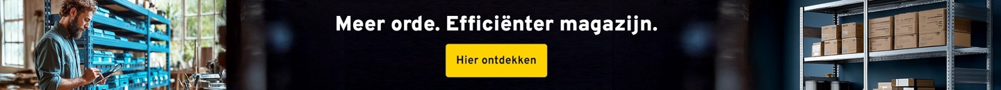 Meer orde. Efficiënter magazijn. Hier ontdekken