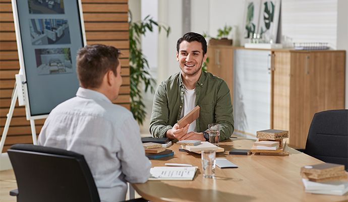 Schäfer Shop buitendienst: persoonlijk advies voor kantoor- en industriële inrichtingen
