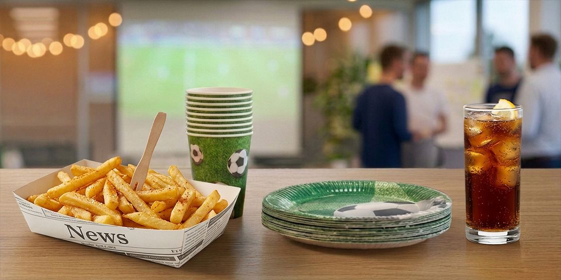 Snacks et friandises pour une soirée foot