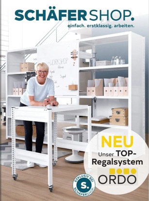 Online-Katalog von Schäfer Shop Schweiz – Entdecken Sie unser umfangreiches Sortiment an Büro- und Betriebsausstattung. Blättern Sie durch die interaktiven Seiten mit praktischen Produktdetails und inspirierenden Einrichtungsideen
