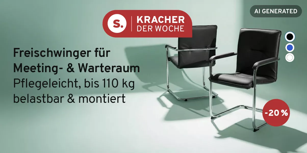 Freischwinger Rumba, Kunstleder