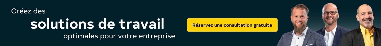 Concepts de poste de travail sur mesure par nos experts