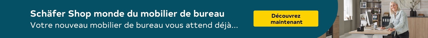  Un programme de mobilier de bureau moderne qui allie fonctionnalité et esthétique, avec différents bureaux, chaises et étagères.