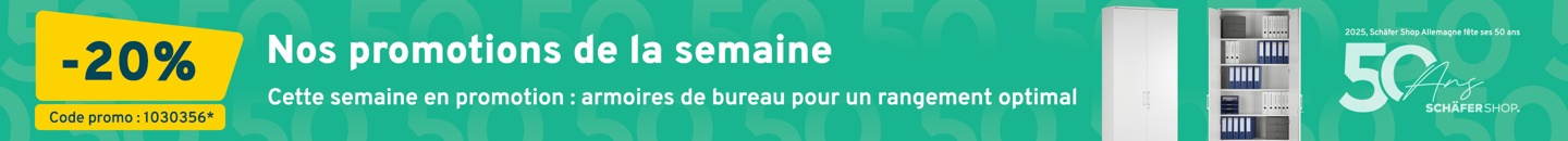 Cette semaine en promotion  : armoires de bureau pour un rangement optimal
