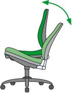 Bürostuhl mit Wippmechanik
