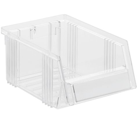 Bakje van transparant polystyreen