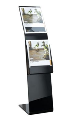 Displayfelder im optimalen Lesewinkel ausgerichtet, damit man sich nicht bücken muss