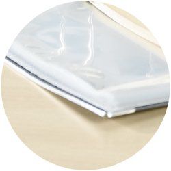 Aktenordner mit Kantenschutz aus Metall