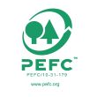 Logo PEFC voor kopieerpapier