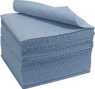 Blauwe absorptiedoek
