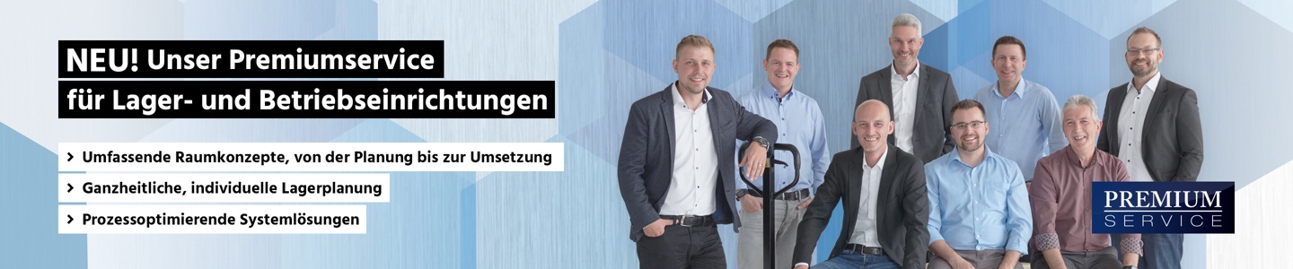 Unser Premium Service f&uuml;r Lager, Betrieb und Werkstatt 