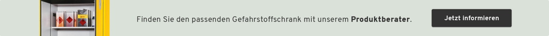 Produktberater Gefahrstoffschränke