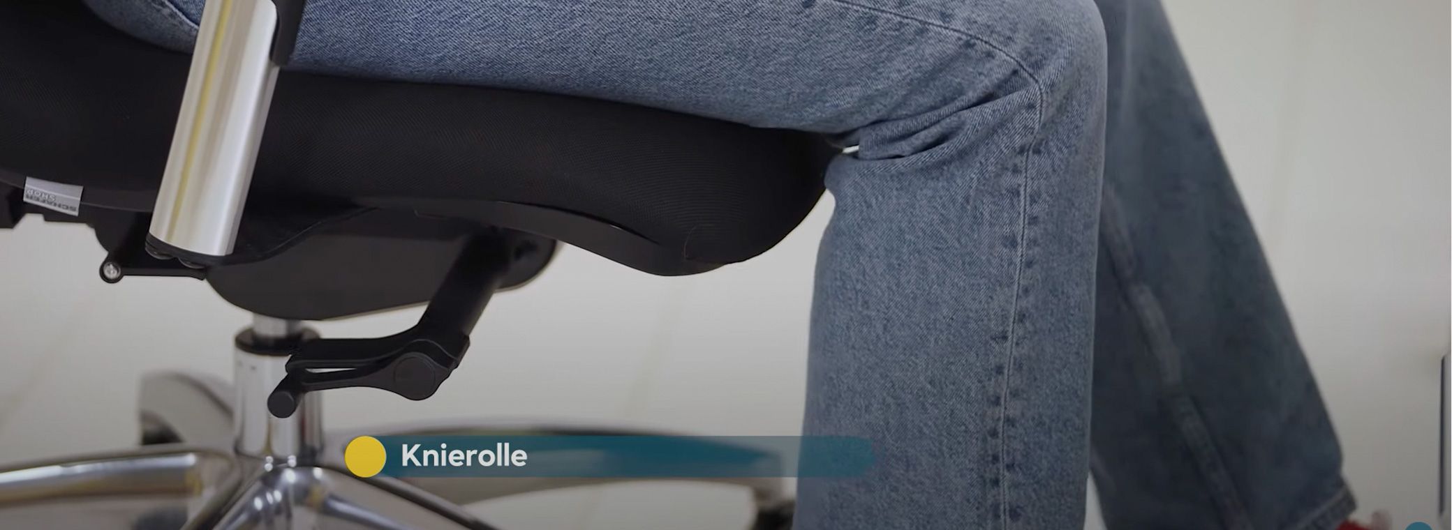 Bürostuhl mit Knierolle