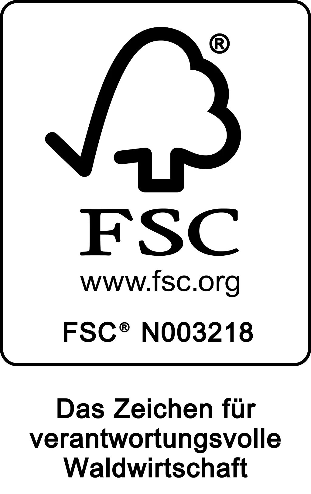 FSC - Das Zeichen für verantwortungsvolle Waldwirtschaft