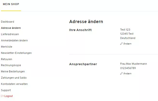 Mein Shop