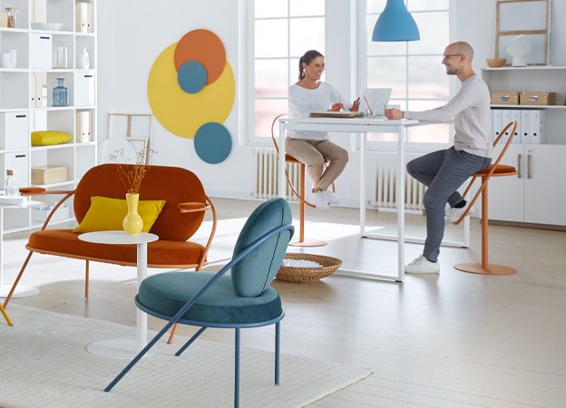 Zone für lockeres Networking mit Kolleg:innen