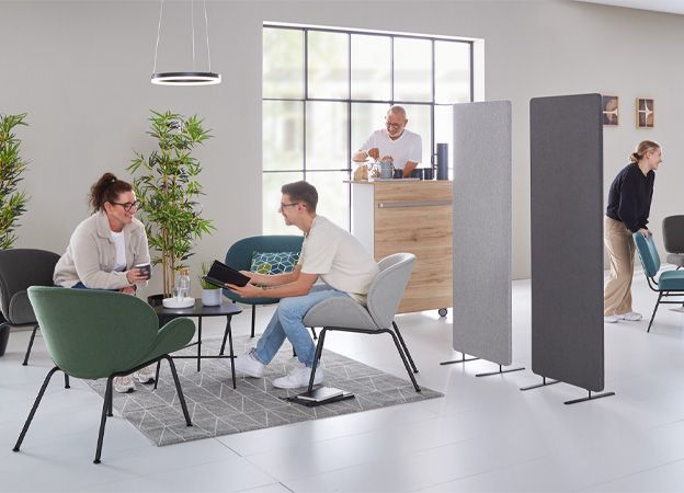 Zone für Pausen und produktive Gespräche