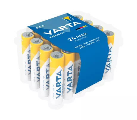VARTA Alkaline-Batterien ENERGY, Micro AAA, 24 Stück