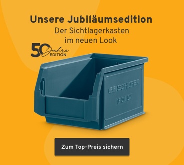 Unsere limitierte Jubil&auml;ums-Edition ist da. Sichtlagerkasten SSI Sch&auml;fer LF 221