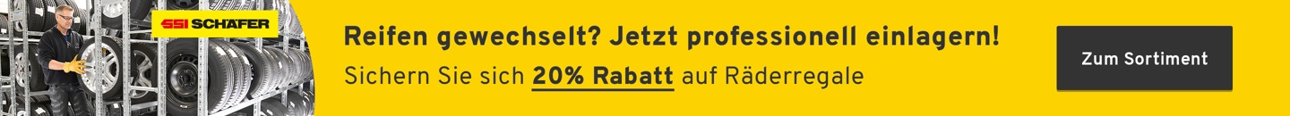 Reifenregale 20%