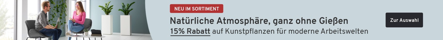 Neu im Sortiment: Kunstpflanzen