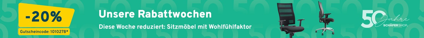 20% auf Sitzmöbel