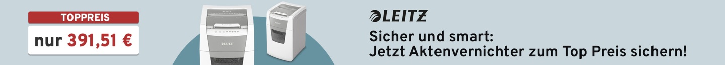 Leitz IQ Autofeed Small Office 100 Aktenvernichter P4