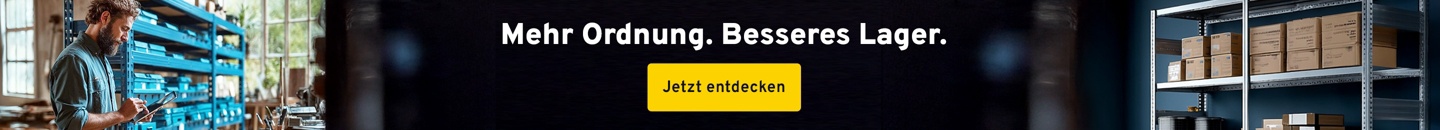 Mehr Ordnung. Besseres Lager.